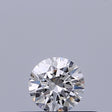 0.24 carat Round diamond E IF Excellent