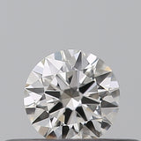 0.21 carat Round diamond H  VVS2 Excellent