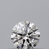 0.22 carat Round diamond E VS2 Excellent