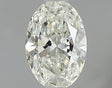 0.50 carat Oval diamond J VVS2 