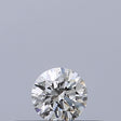 0.18 carat Round diamond F IF Excellent