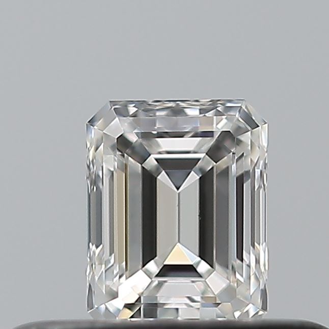 0.25 carat Emerald diamond F  VS1