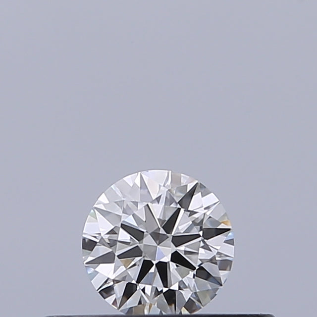 0.21 carat Round diamond F IF Excellent
