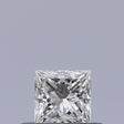 0.27 carat Princess diamond G VVS1 