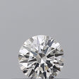 0.21 carat Round diamond D VVS1 Excellent