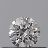 0.22 carat Round diamond D  VVS1 Excellent