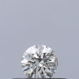 0.19 carat Round diamond G VVS1 Excellent