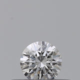 0.20 carat Round diamond F  VVS1 Excellent