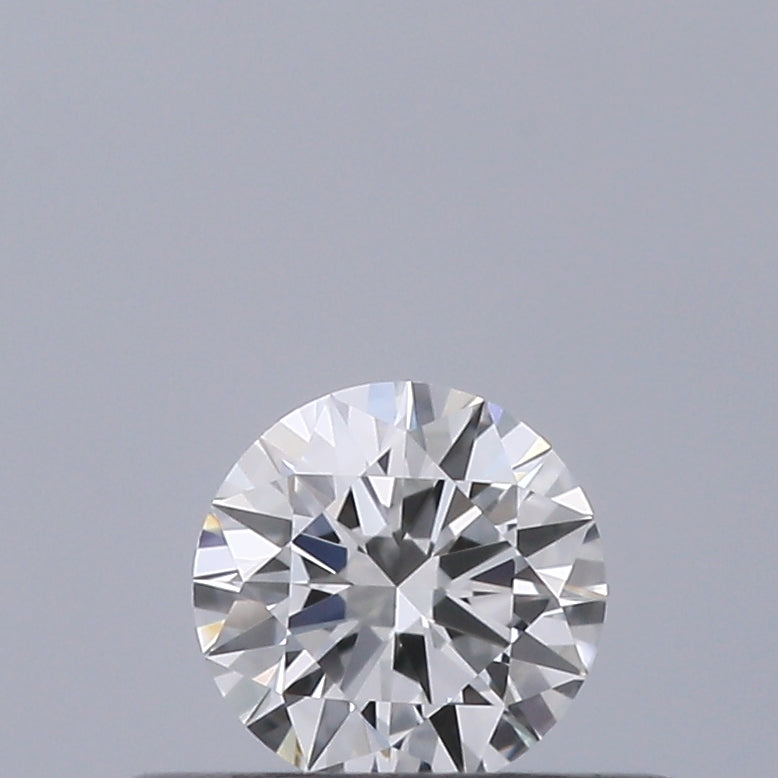 0.24 carat Round diamond E VVS2 Excellent