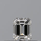 0.24 carat Emerald diamond F  VVS2