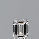 0.23 carat Emerald diamond D  VVS2