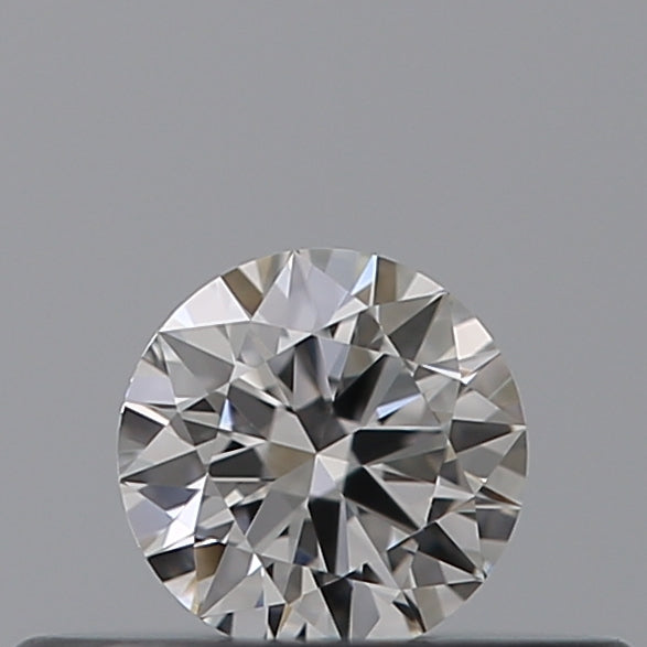 0.18 carat Round diamond F  IF Excellent