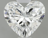 0.51 carat Heart diamond H VS2 