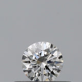 0.21 carat Round diamond F  VVS1 Excellent