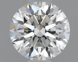 0.53 carat Round diamond K VVS1 Excellent