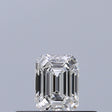 0.25 carat Emerald diamond E VVS1 