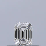0.25 carat Emerald diamond E VVS1 
