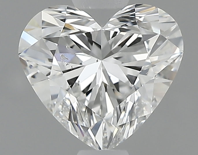0.82 carat Heart diamond F SI1 