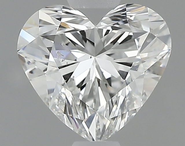 0.82 carat Heart diamond F SI1 