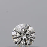 0.18 carat Round diamond G VVS2 Excellent