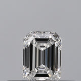 0.25 carat Emerald diamond D VVS1 