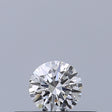 0.19 carat Round diamond E VVS1 Excellent