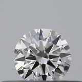 0.19 carat Round diamond D  VVS1 Excellent