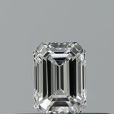 0.23 carat Emerald diamond E VVS1 