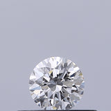 0.25 carat Round diamond E VVS1 Excellent