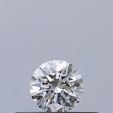 0.19 carat Round diamond D VVS1 Excellent