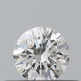 0.23 carat Round diamond F  IF Excellent