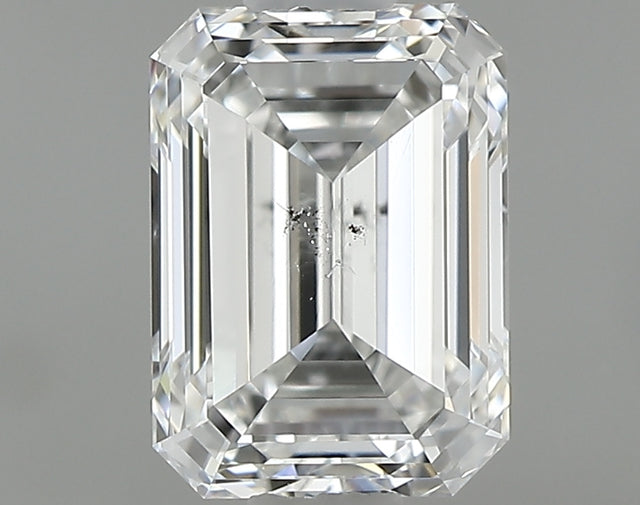 0.90 carat Emerald diamond F SI2 