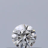0.23 carat Round diamond F VVS1 Excellent