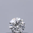 0.19 carat Round diamond E IF Excellent