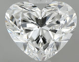 0.70 carat Heart diamond F SI1 
