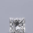 0.28 carat Princess diamond F VVS1 