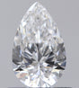 0.53 carat Pear diamond D IF 