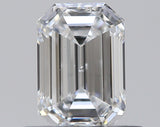 0.50 carat Emerald diamond D  SI2 Excellent