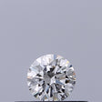 0.22 carat Round diamond E VVS2 Excellent