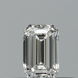 0.25 carat Emerald diamond E VVS2 