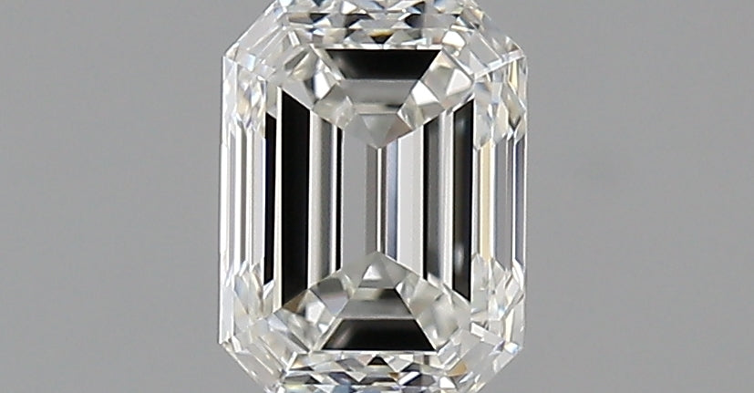 1.00 carat Emerald diamond H VVS2 