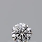 0.20 carat Round diamond E  IF Excellent