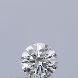 0.18 carat Round diamond E VVS2 Excellent