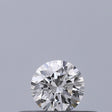0.18 carat Round diamond F VVS2 Excellent