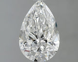 1.00 carat Pear diamond F VS1 