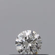 0.18 carat Round diamond E VVS2 Excellent