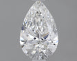 0.70 carat Pear diamond F VS2 