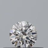 0.18 carat Round diamond E  VVS2 Excellent