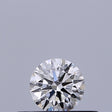 0.23 carat Round diamond D VVS2 Excellent