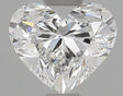 0.82 carat Heart diamond D VS1 